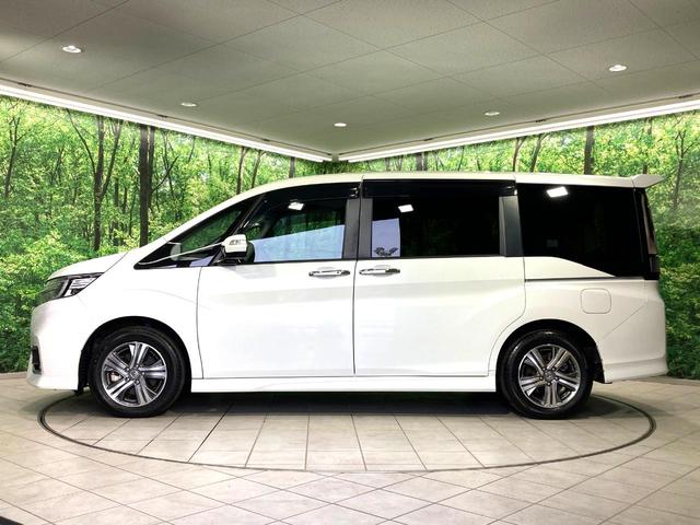 ステップワゴンスパーダ ｅ：ＨＥＶスパーダ　Ｇ　ホンダセンシング　純正１０型ナビ　バックカメラ　両側電動スライドドア　衝突軽減　レーダークルーズコントロール　ＥＴＣ　禁煙車　ＬＥＤヘッドライト＆フォグライト　オートライト　オートエアコン　革巻きステアリング（27枚目）