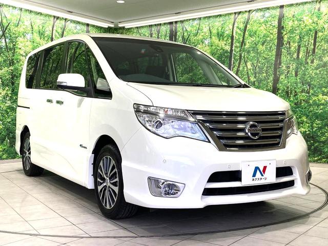 セレナ ハイウェイスターＳ－ＨＶアドバンスドセーフティパック　両側電動ドア　純正９型ＳＤナビ　全周囲カメラ　衝突被害軽減システム　禁煙車　コーナーセンサー　スマートキー　ＬＥＤヘッド　ビルトインＥＴＣ　クルコン　車線逸脱警報　オートライト　オートエアコン（17枚目）
