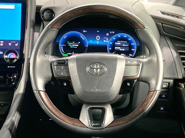 アルファードハイブリッド Z ガラスルーフ 純正14型ナビ 全周囲カメラ 後席モニター 両側電動スライドドア 衝突軽減 レーダークルーズ BSM HUD ETC デジタルインナーミラー パワーバックドア パワーシート(12枚目)