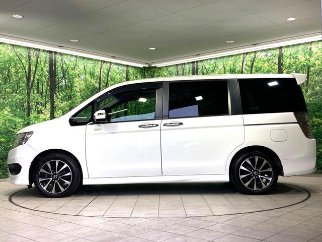 ステップワゴンスパーダ Z クールスピリット 純正9型ナビ バックカメラ 後席モニター 両側電動スライドドア ETC クルーズコントロール HIDヘッドライト パドルシフト 革巻きステアリング オートライト オートエアコン ハーフレザーシート(27枚目)