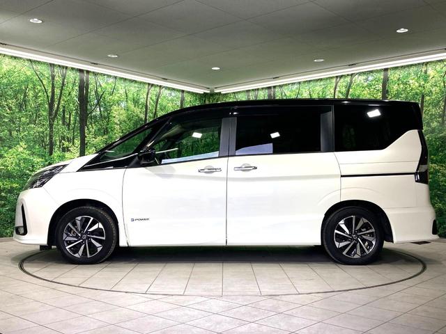 セレナ e-パワー ハイウェイスターV 両側電動ドア 純正10型ナビ 全周囲カメラ 衝突被害軽減システム レーダークルーズ 禁煙車 コーナーセンサー スマートキー LEDヘッド ビルトインETC オートハイビーム 車線逸脱警報 オートライト(34枚目)