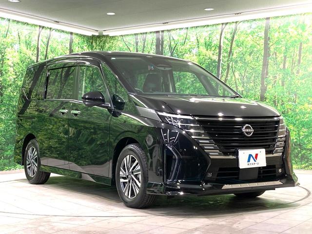 セレナ e-パワー ルキシオン 純正エアロ 純正12.3型ディスプレイ 両側電動ドア 全周囲カメラ プロパイロット 禁煙車 レザーシート コーナーセンサー スマートキー LEDヘッド ETC 純正16インチアルミ オートライト(16枚目)