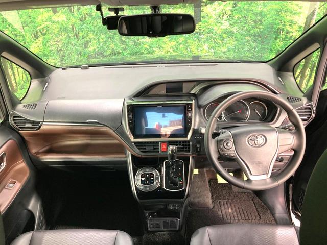 エスクァイア Ｇｉ　１０型ＢＩＧ－Ｘ　両側電動ドア　サイド・バックカメラ　クルーズコントロール　禁煙車　ハーフレザーシート　シートヒーター　ドラレコ　スマートキー　ＬＥＤヘッド　ビルトインＥＴＣ　オートライト（2枚目）