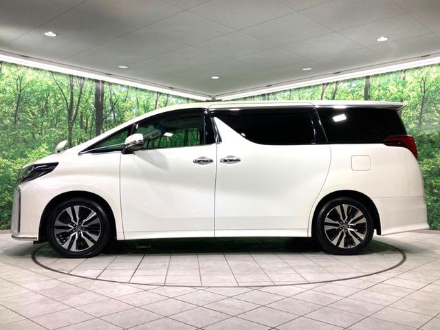 アルファード ２．５Ｓ　サンルーフ　両側電動ドア　後席モニター　バックカメラ　衝突被害軽減システム　レーダークルーズ　禁煙車　ドラレコ　コーナーセンサー　スマートキー　ＬＥＤヘッド　ビルトインＥＴＣ　純正１８インチアルミ（55枚目）