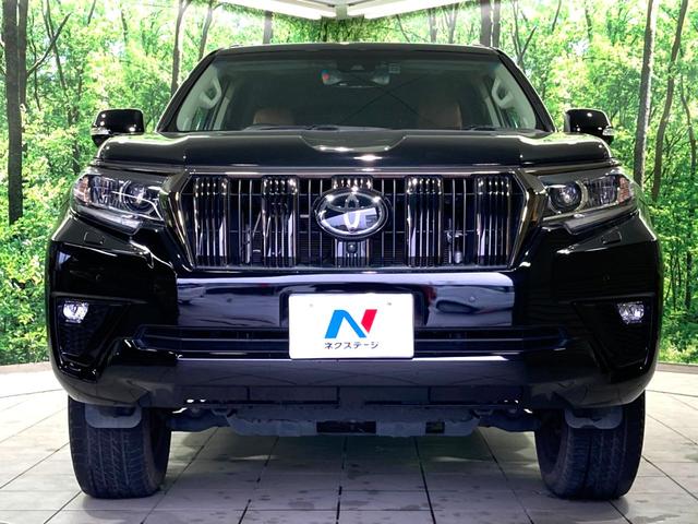 ランドクルーザープラド TX Lパッケージ 70thアニバーサリーリミテッド 禁煙車 7人乗り サンルーフ メーカー9型ナビ 全周囲カメラ セーフティセンス 茶皮シート シートベンチレーション LEDヘッドライト ETC ブラインドスポットモニター オートマチックハイビーム(15枚目)