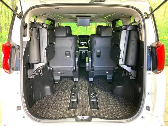 アルファード 2.5S Cパッケージ サンルーフ 純正9型DA 両側電動ドア 後席モニター 3眼ヘッドライト バックカメラ 100V電源 衝突軽減 レーダークルーズ 禁煙車 電動リアゲート シートベンチレーション デジタルインナーミラー(10枚目)