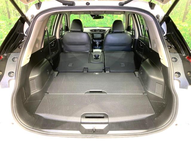 エクストレイル ２０Ｘ　ＳＤナビ　バックカメラ　衝突被害軽減システム　禁煙車　電動リアゲート　ハーフレザーシート　コーナーセンサー　スマートキー　ＥＴＣ　純正１８インチアルミ　デュアルエアコン　Ｂｌｕｅｔｏｏｔｈ　ＣＤ（32枚目）