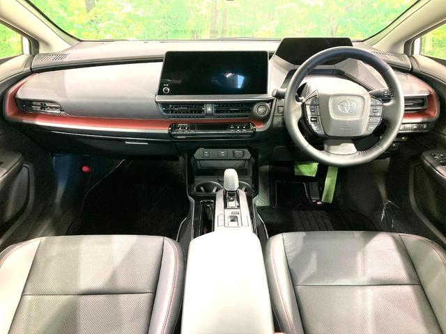 プリウス Z ガラスルーフ 純正12.3型ディスプレイ 全周囲カメラ 100V電源 デジタルインナーミラー 衝突軽減 レーダークルーズ BSM 禁煙車 電動リアゲート レザーシート シートベンチレーション LED(2枚目)