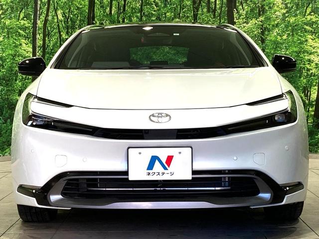 プリウス Z ガラスルーフ 純正12.3型ディスプレイ 全周囲カメラ 100V電源 デジタルインナーミラー 衝突軽減 レーダークルーズ BSM 禁煙車 電動リアゲート レザーシート シートベンチレーション LED(14枚目)