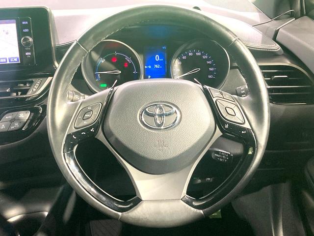 C-HR S 禁煙車 純正SDナビ レーダークルーズコントロール レーンアシスト ETC バックカメラ Bluetooth 純正17インチAW フルセグTV プライバシーガラス オートマチックハイビーム(11枚目)