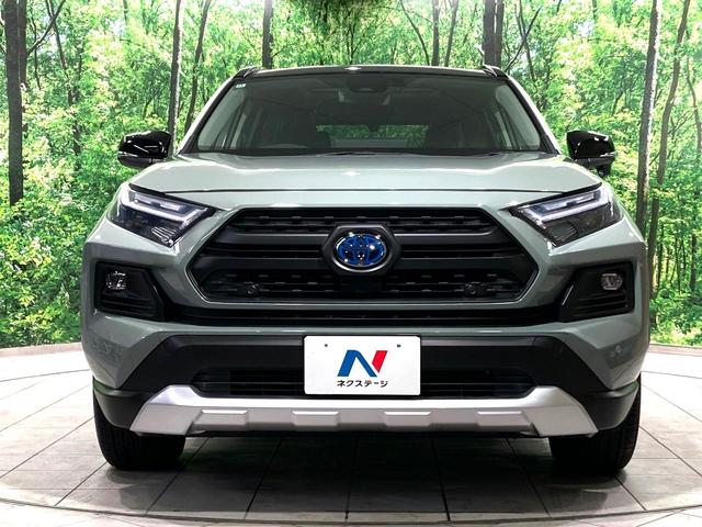 RAV4 ハイブリッドアドベンチャー 禁煙車 10.5型ディスプレイオーディオ パノラマムーンルーフ デジタルインナーミラー BSM レーダークルーズコントロール ステアリングヒーター シートヒーター ETC2.0 純正19インチAW(14枚目)