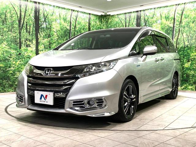 オデッセイハイブリッド ハイブリッドアブソルート・ホンダセンシング 純正ナビ 両側電動ドア 後席モニター バックカメラ 衝突軽減 クルーズコントロール 禁煙車 ハーフレザー パワーシート コーナーセンサー スマートキー LEDヘッド ETC(21枚目)