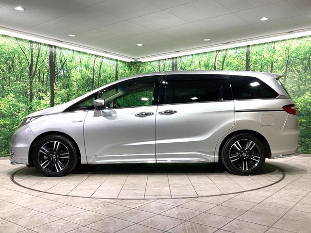 オデッセイハイブリッド ハイブリッドアブソルート・ホンダセンシング 純正ナビ 両側電動ドア 後席モニター バックカメラ 衝突軽減 クルーズコントロール 禁煙車 ハーフレザー パワーシート コーナーセンサー スマートキー LEDヘッド ETC(31枚目)