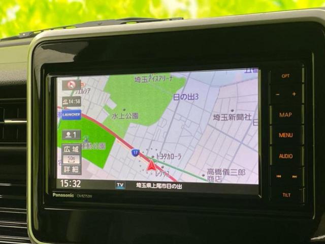 フレアワゴンカスタムスタイル ハイブリッドＸＳ　保証書／社外　ＳＤナビ／衝突安全装置／両側電動スライドドア／シートヒーター／車線逸脱防止支援システム／シート　ハーフレザー／パーキングアシスト　バックガイド／ヘッドランプ　ＬＥＤ　衝突被害軽減システム（9枚目）