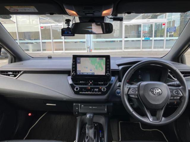 カローラ ハイブリッドダブルバイビー 保証書/ディスプレイオーディオ+ナビ8インチ/衝突安全装置/シートヒーター 前席/車線逸脱防止支援システム/シート 合皮/ヘッドランプ LED/Bluetooth接続/ETC2.0 バックカメラ(4枚目)