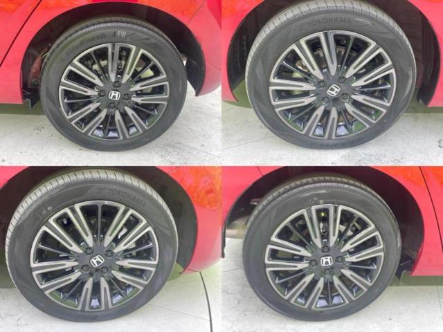 フィット eHEVカーサ 新品タイヤ/保証書/純正 9インチ SDナビ/ホンダセンシング/シートヒーター/車線逸脱防止支援システム/シート ハーフレザー/ドライブレコーダー 前後/ヘッドランプ LED 衝突被害軽減システム(53枚目)