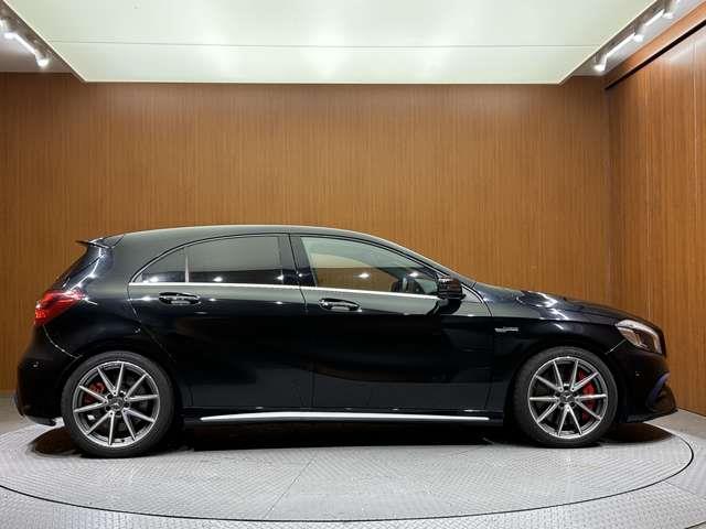 Ａクラス Ａ４５　ＡＭＧ　４マチック　ＡＭＧアドバンストＰＫＧ　ＡＭＧドライバーズＰＫＧ　パノラマＳＲ　ｈａｒｍａｎｋａｒｄｏｎサウンド　黒革　ＡＣＣ　ナビ　ＴＶ　Ｂカメラ　Ｂｌｕｅｔｏｏｔｈ接続　シートＨ　パーキングパイロット　ハイビー（34枚目）