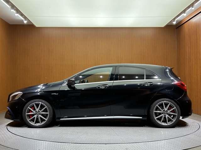 Ａクラス Ａ４５　ＡＭＧ　４マチック　ＡＭＧアドバンストＰＫＧ　ＡＭＧドライバーズＰＫＧ　パノラマＳＲ　ｈａｒｍａｎｋａｒｄｏｎサウンド　黒革　ＡＣＣ　ナビ　ＴＶ　Ｂカメラ　Ｂｌｕｅｔｏｏｔｈ接続　シートＨ　パーキングパイロット　ハイビー（35枚目）