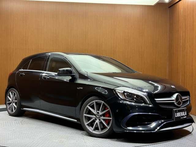 Ａクラス Ａ４５　ＡＭＧ　４マチック　ＡＭＧアドバンストＰＫＧ　ＡＭＧドライバーズＰＫＧ　パノラマＳＲ　ｈａｒｍａｎｋａｒｄｏｎサウンド　黒革　ＡＣＣ　ナビ　ＴＶ　Ｂカメラ　Ｂｌｕｅｔｏｏｔｈ接続　シートＨ　パーキングパイロット　ハイビー（36枚目）