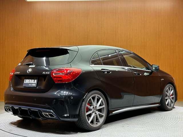 Ａクラス Ａ４５　ＡＭＧ　４マチック　ＡＭＧアドバンストＰＫＧ　ＡＭＧドライバーズＰＫＧ　パノラマＳＲ　ｈａｒｍａｎｋａｒｄｏｎサウンド　黒革　ＡＣＣ　ナビ　ＴＶ　Ｂカメラ　Ｂｌｕｅｔｏｏｔｈ接続　シートＨ　パーキングパイロット　ハイビー（43枚目）