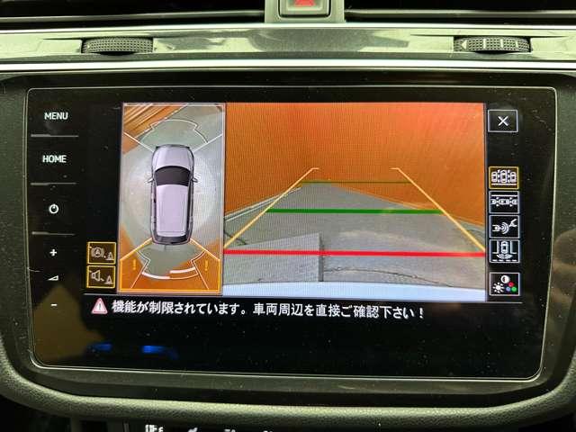 ティグアン ＴＤＩ　４モーション　Ｒライン　純正ナビ　３６０°カメラ　ＡＣＣ　ＢＳＭ　ＬＫＡ　リアモニター　ハーフレザーシート　シートヒーター　ドライブレコーダー　電動リアゲート　ＥＴＣ２．０　ＬＥＤヘッドライト（10枚目）