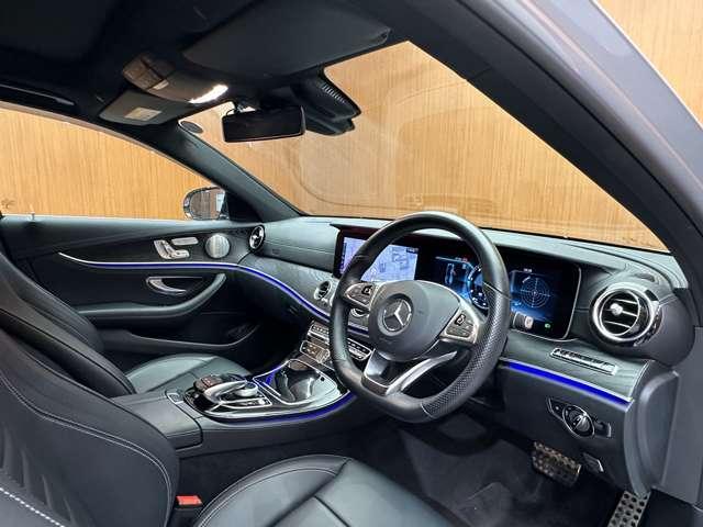 Ｅクラス Ｅ２２０ｄ　アバンギャルド　ＡＭＧライン　エクスクルーシブＰＫＧ　パノラマＳＲ　ＡＣＣ　黒革　ナビ　ＴＶ　Ｂｌｕｅｔｏｏｔｈ　３６０°　Ｂｕｒｍｅｓｔｅｒサウンド　アンビエントライト　シートＨ　電動トランク　ＨＵＤ　衝突軽減Ｂ　ＢＳＭ　ＬＫＡ（5枚目）