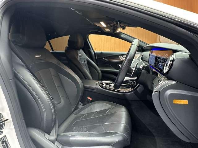 ＣＬＳクラス ＣＬＳ５３　４マチック＋　ガラスＳＲ　ＡＣＣ　ナビ　ＴＶ　Ｂｌｕｅｔｏｏｔｈ接続　３６０°ＨＵＤ　Ｂｕｒｍｅｓｔｅｒサウンド　シートベンチレーション　シートヒーター　電動トランク　衝突軽減Ｂ　ＢＳＭ　ＬＫＡ　１オーナー（6枚目）