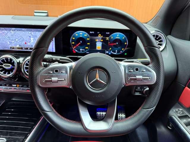 ＧＬＡクラス ＧＬＡ２００ｄ　４マチック　ＡＭＧライン　ＡＭＧレザーエクスクルーシブＰＫＧ　アドバンスドＰＫＧ　パノラマＳＲ　赤黒レザーシート　ＡＣＣ　ナビ　ＴＶ　３６０°ＨＵＤ　アンビエントライト　シートＨ　電動リアゲート　レーダーセーフティＰＫＧ（18枚目）