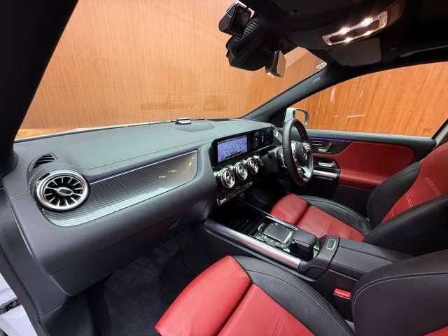 ＧＬＡクラス ＧＬＡ２００ｄ　４マチック　ＡＭＧライン　ＡＭＧレザーエクスクルーシブＰＫＧ　アドバンスドＰＫＧ　パノラマＳＲ　赤黒レザーシート　ＡＣＣ　ナビ　ＴＶ　３６０°ＨＵＤ　アンビエントライト　シートＨ　電動リアゲート　レーダーセーフティＰＫＧ（37枚目）