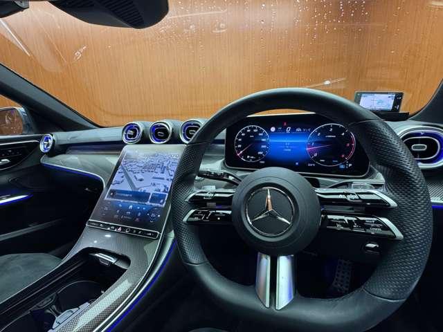 Ｃクラスステーションワゴン Ｃ２２０ｄ　ワゴンアバンギャルド　ＡＭＧライン　パノラマＳＲ　ベーシックＰＫＧ　１オーナー　ＨＵＤ　ナビ　３６０°カメラ　ＡＣＣ　ＢＳＭ　ハーフレザーシート　シートヒーター　パワーシート　パーキングアシスト　ＬＥＤヘッドライト　オートライト（14枚目）