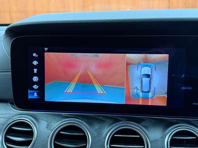 Eクラスステーションワゴン E220d ステーションワゴン スポーツ AMGラインインテリアPKG エクスクルーシブPKG パノラマSR 純正ナビ 360°カメラ HUD ACC 黒革 シートヒーター Burmesterサウンド LEDヘッドライト ハイビームアシスト(11枚目)