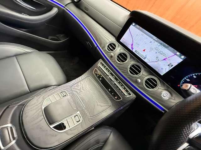 Eクラスステーションワゴン E220d ステーションワゴン スポーツ AMGラインインテリアPKG エクスクルーシブPKG パノラマSR 純正ナビ 360°カメラ HUD ACC 黒革 シートヒーター Burmesterサウンド LEDヘッドライト ハイビームアシスト(14枚目)
