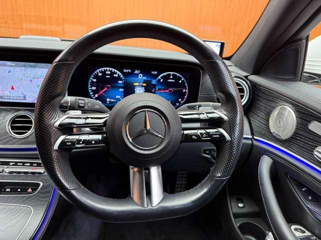 Eクラスステーションワゴン E220d ステーションワゴン スポーツ AMGラインインテリアPKG エクスクルーシブPKG パノラマSR 純正ナビ 360°カメラ HUD ACC 黒革 シートヒーター Burmesterサウンド LEDヘッドライト ハイビームアシスト(18枚目)