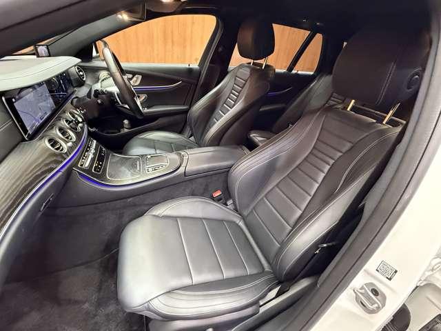 Eクラスステーションワゴン E220d ステーションワゴン スポーツ AMGラインインテリアPKG エクスクルーシブPKG パノラマSR 純正ナビ 360°カメラ HUD ACC 黒革 シートヒーター Burmesterサウンド LEDヘッドライト ハイビームアシスト(38枚目)