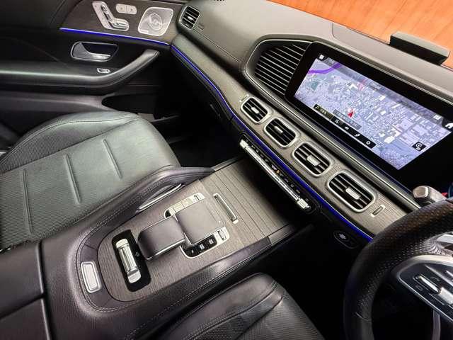 GLE GLE400d 4マチックスポーツ パノラマSR 1オーナー HUD 純正ナビ 360°カメラ ACC 黒革 シートヒーター ベンチレーション パワーシート LEDヘッドライト ハイビームアシスト 電動リアゲート ドライブレコーダー(16枚目)