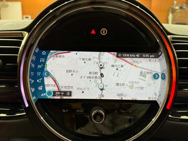 MINI クーパーD 茶革シート ACC ドライビングモード 純正ナビ バックカメラ PDC コンフォートアクセス MINIエキサイトメントPKG LEDヘッドライト ETC(9枚目)
