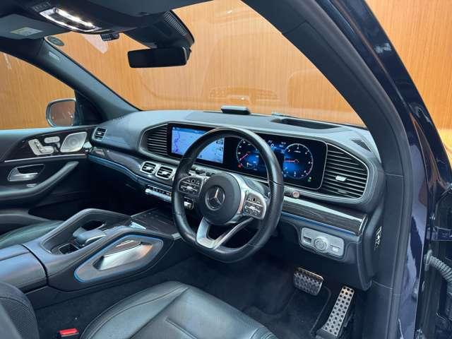 GLE GLE300d 4マチック AMGライン レザーエクスクルーシブPKG パノラマSR 黒革 Burmesterサウンド ACC ナビ TV 360°Bluetooth接続 シートH ベンチレーション マルチビームLED RSP ETCドラレコ(5枚目)
