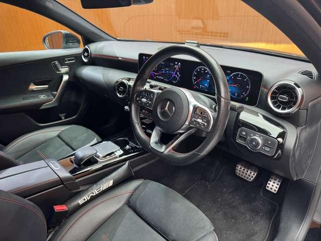 Ａクラス Ａ２００ｄ　ＡＭＧライン　ＡＣＣ　半革　ナビ　ＴＶ　Ｂカメラ　Ｂｌｕｅｔｏｏｔｈ接続　電動シート　シートＨ　ＬＥＤヘッドライト　ハイビームアシスト　アクティブパーキングアシスト　衝突軽減Ｂ　ＢＳＭ　ＬＫＡ　ドラレコ　ＥＴＣ（5枚目）