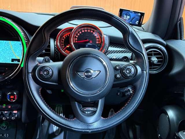 MINI ジョンクーパーワークス ペッパーPKG クルーズコントロール HUD コンビ革シート ナビ Bカメラ Bluetooth接続 PDC LEDヘッドライト ユニオンジャックテールランプ コンフォートアクセス ETC ドラレコ(17枚目)