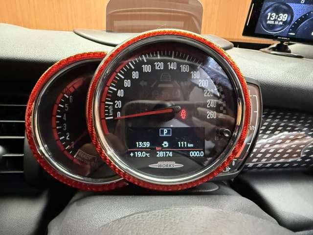 MINI ジョンクーパーワークス ペッパーPKG クルーズコントロール HUD コンビ革シート ナビ Bカメラ Bluetooth接続 PDC LEDヘッドライト ユニオンジャックテールランプ コンフォートアクセス ETC ドラレコ(18枚目)