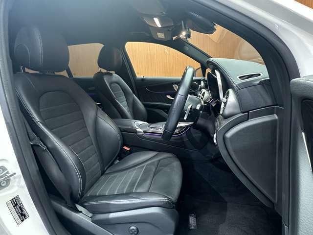 ＧＬＣ ＧＬＣ２２０ｄ　４マチック　ＡＭＧライン　純正ナビ　３６０°カメラ　ＡＣＣ　ハーフレザーシート　シートヒーター　パワーシート　ＬＥＤヘッドライト　ハイビームアシスト　アンビエントライト　電動リアゲート　ドライブレコーダー　純正１９インチＡＷ（6枚目）
