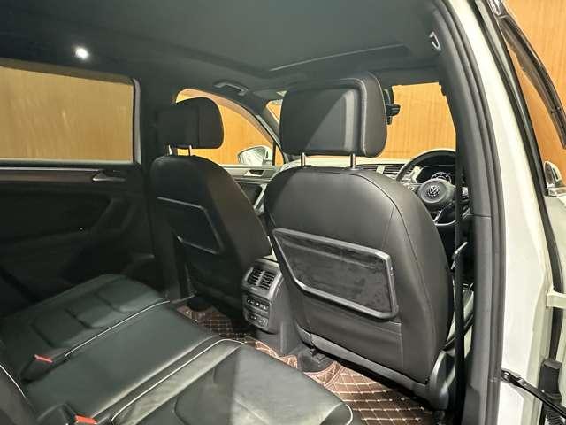 ティグアン TDI 4モーション Rライン パノラマSR 純正ナビ 360°カメラ ACC バーチャルCP 黒革 シートヒーター パワーシート LEDヘッドライト ハイビームアシスト パーキングアシスト 電動リアゲート 純正20インチAW(7枚目)