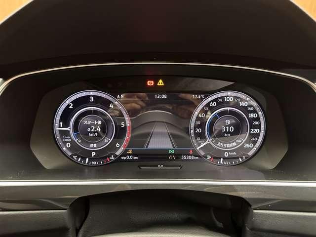 ティグアン TDI 4モーション Rライン パノラマSR 純正ナビ 360°カメラ ACC バーチャルCP 黒革 シートヒーター パワーシート LEDヘッドライト ハイビームアシスト パーキングアシスト 電動リアゲート 純正20インチAW(18枚目)