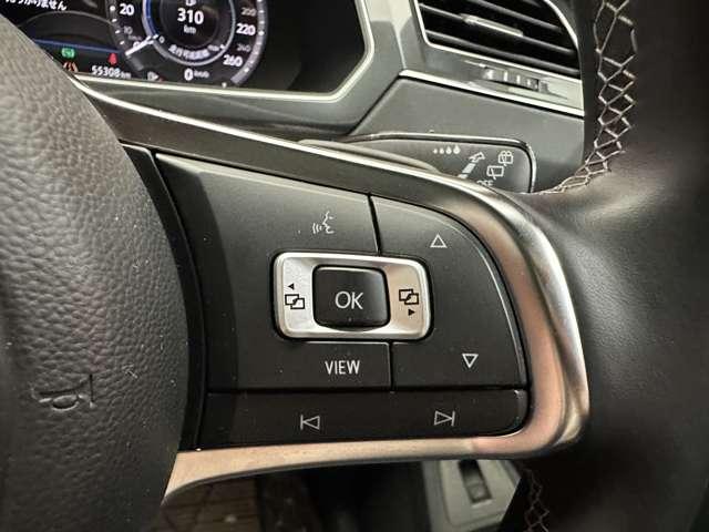 ティグアン TDI 4モーション Rライン パノラマSR 純正ナビ 360°カメラ ACC バーチャルCP 黒革 シートヒーター パワーシート LEDヘッドライト ハイビームアシスト パーキングアシスト 電動リアゲート 純正20インチAW(19枚目)