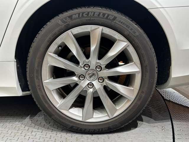 V90 D4 モメンタム ACC 白革シート 純正ナビ TV 360°Bluetooth接続 電動シート シートヒーター パークアシスト 電動リアゲート LEDヘッドライト 衝突軽減ブレーキ BLIS LKA ETC 禁煙車(60枚目)