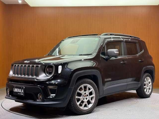 ジープ・レネゲード リミテッド パノラマSR 黒革シート ACC ナビ TV Bカメラ CarPlay Bluetooth接続 電動シート シートヒーター ステアリングH LEDヘッドライト 衝突軽減ブレーキ BSM LKA ETC(54枚目)