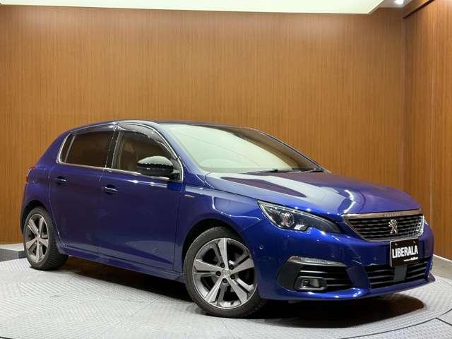 308 GTライン ブルーHDi 革調シートカバー ACC BSM ディスプレイオーディオ CarPlay 衝突軽減ブレーキ Bluetooth パドルシフト ドライブレコーダー 純正17インチAW LEDヘッドライト オートライト(46枚目)