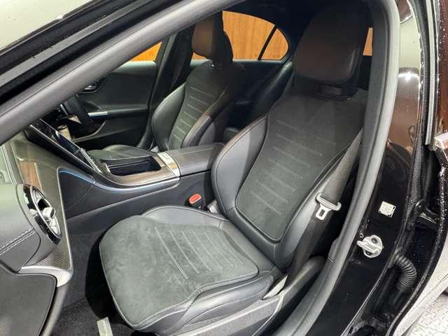 Cクラス C220dアバンギャルド AMGライン リアアクスルステアリング ベーシックPKG 純正ナビ 360°カメラ ハーフレザーシート パワーシート シートヒーター パワートランク キーレスゴー C43用19インチAW ワイヤレスチャージング(41枚目)