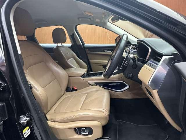 Ｆペイス Ｒ－ダイナミック　ＳＥ　Ｄ２００　ＡＣＣ　茶革　ナビ　３６０°　Ｂｌｕｅｔｏｏｔｈ接続　電動シート　シートヒーター　電動リアゲート　ＬＥＤヘッドライト　パドルシフト　パーキングエイド　衝突軽減Ｂ　ＢＳＭ　ＬＫＡ　ＥＴＣ　ワンオーナー（6枚目）