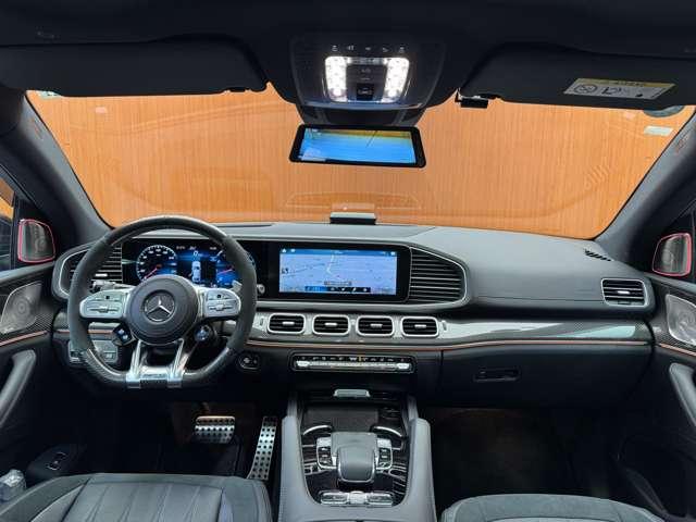 ＧＬＥ ＧＬＥ６３　Ｓ　４マチック＋　クーペ　ワンオーナー　ＡＭＧドライバーアシスト　サンルーフ　Ｂｕｒｍｅｓｔｅｒサラウンドサウンドシステム３Ｄサウンドスピーカー　黒革シート　ベンチレーション　シートヒーター　ＨＵＤ　２２インチＡＷ（4枚目）